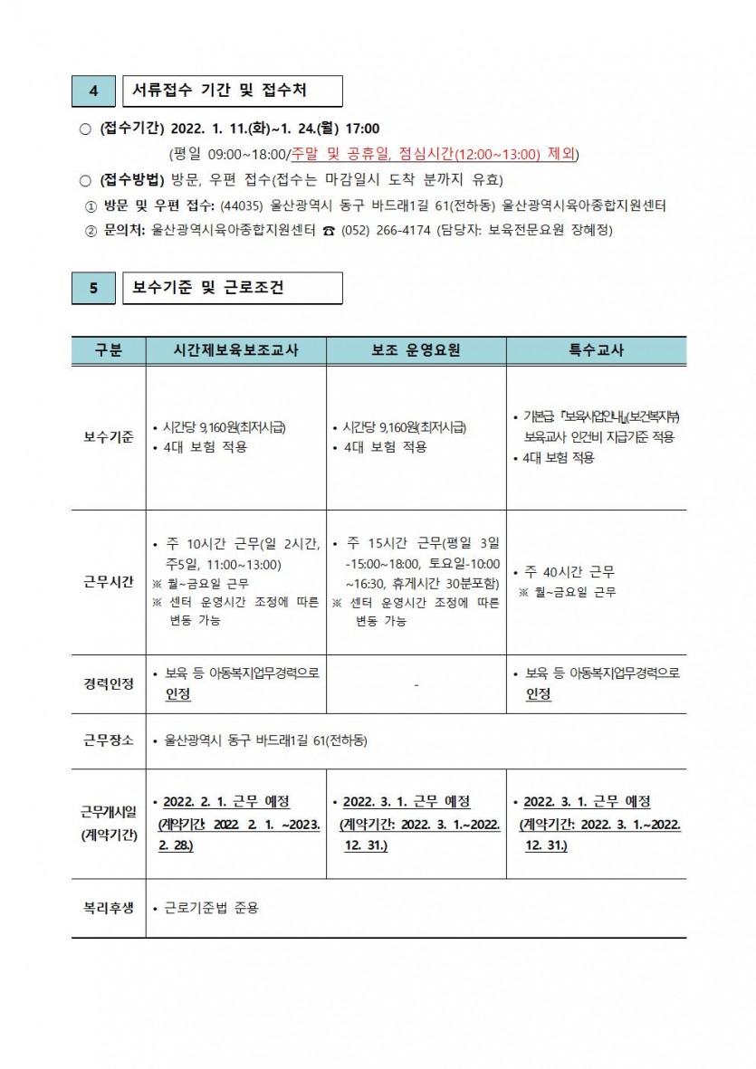 울산광역시육아종합지원센터 직원 채용 공고(제2022-1호)003.jpg